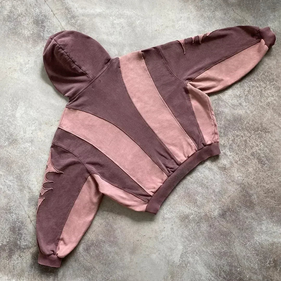 Y2K Patch Streetwear Hoodies