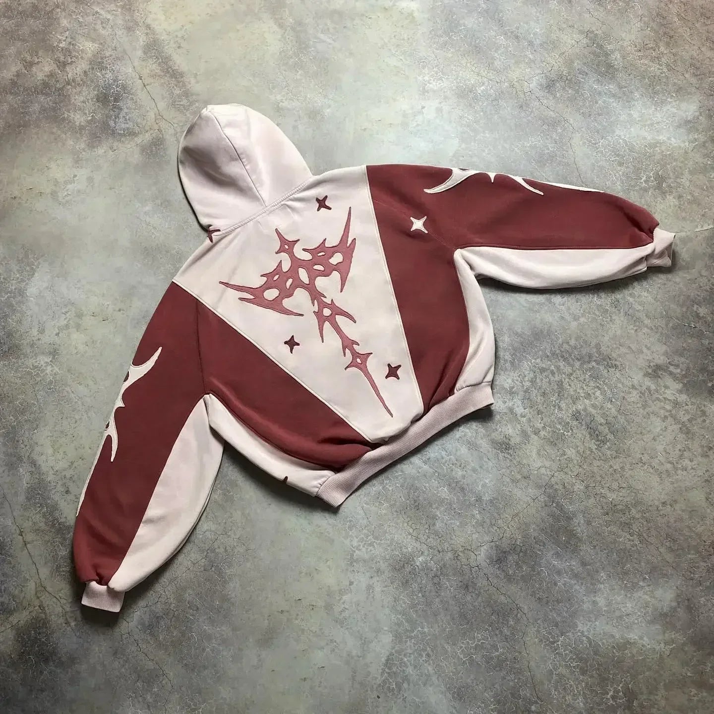 Y2K Patch Streetwear Hoodies