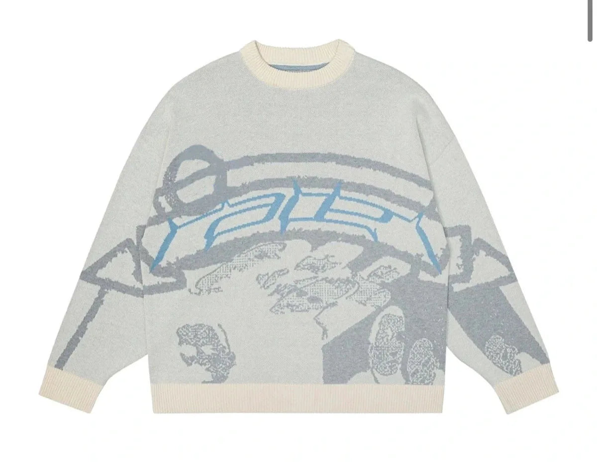 Racer Knit Oversized Jersey