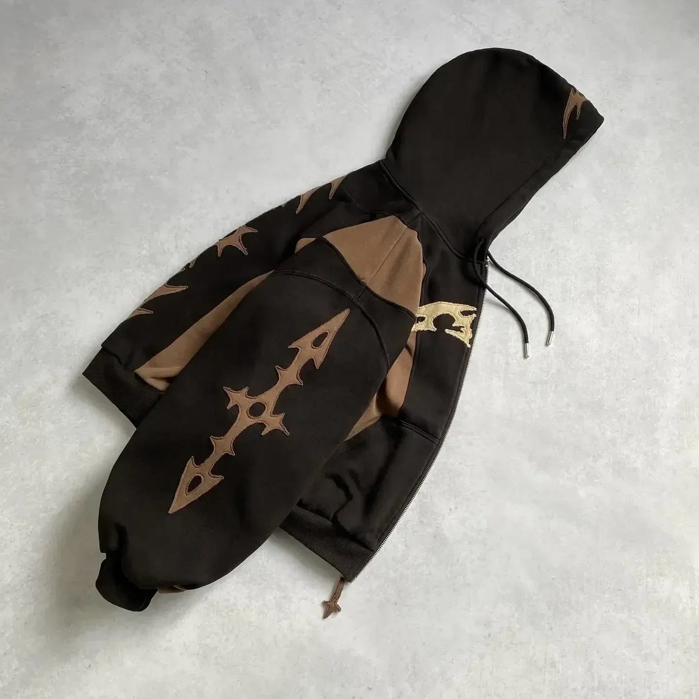 Y2K Patch Streetwear Hoodies