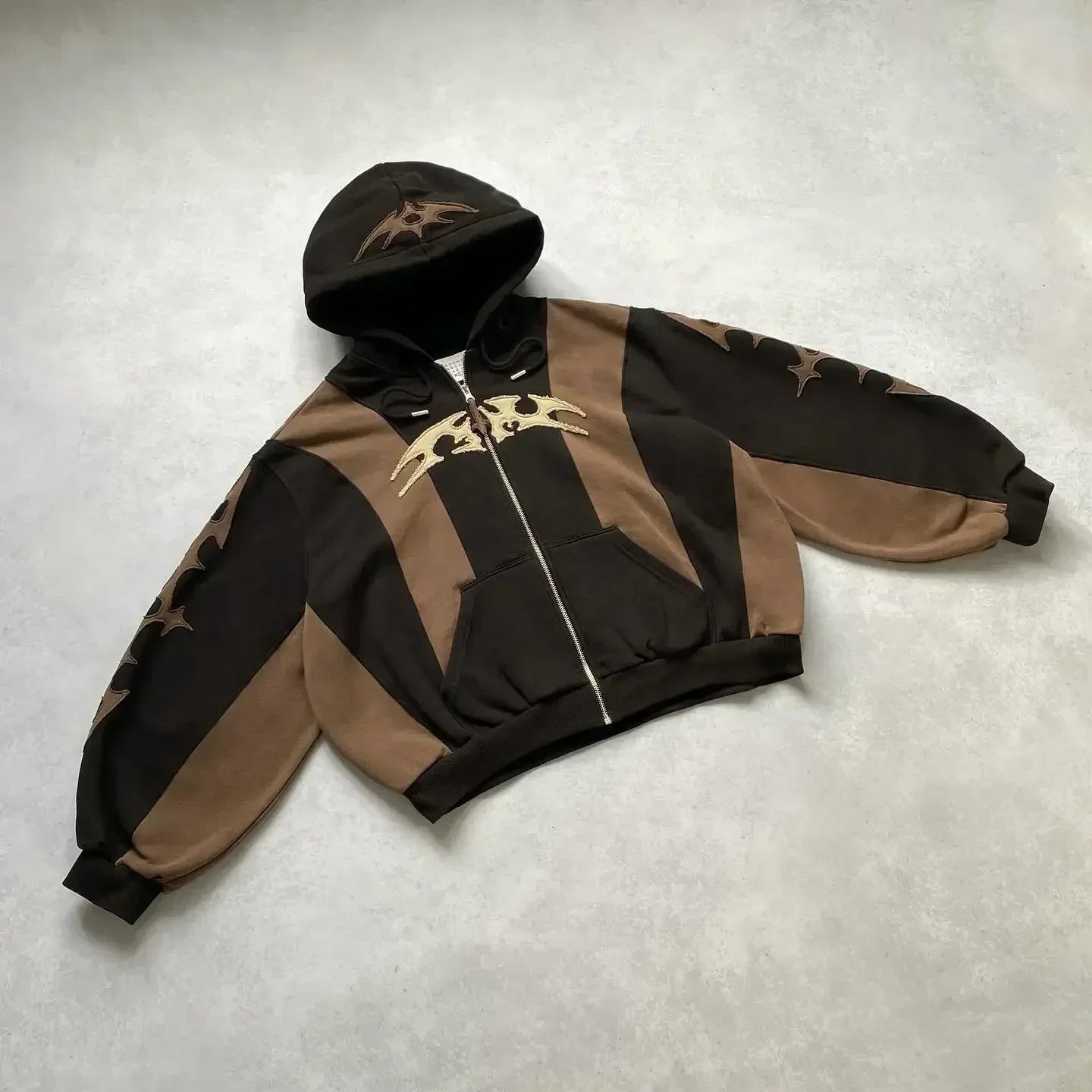 Y2K Patch Streetwear Hoodies