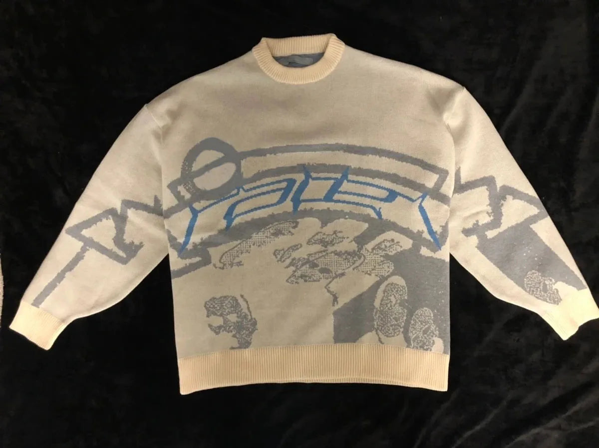 Racer Knit Oversized Jersey