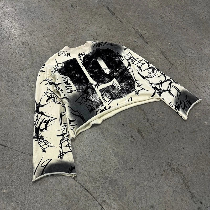 Gothic Grey out Long Sleeve