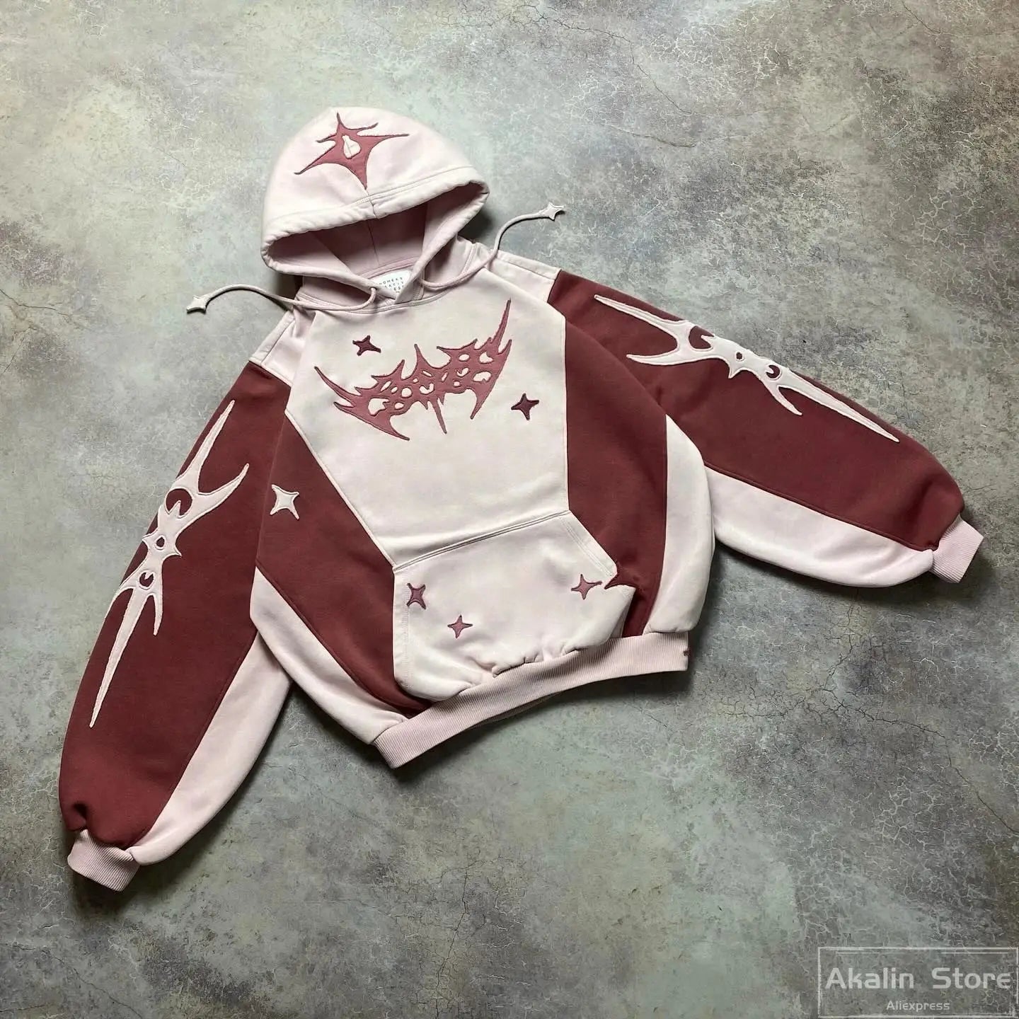 Y2K Patch Streetwear Hoodies