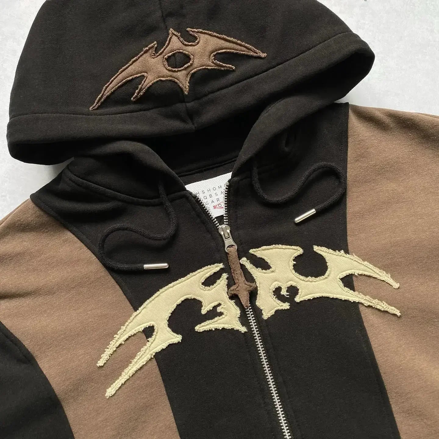 Y2K Patch Streetwear Hoodies