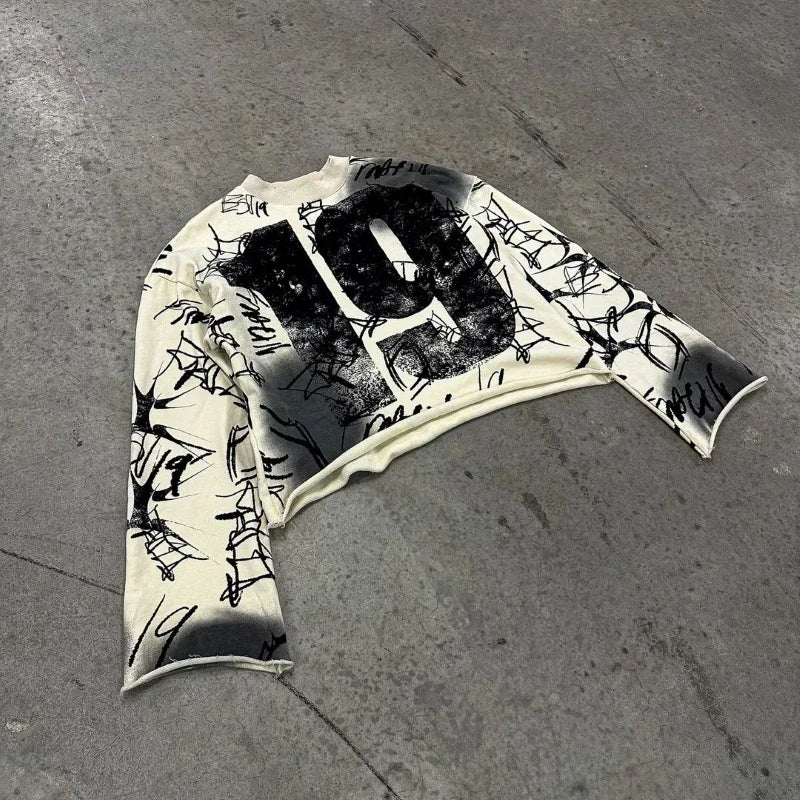 Gothic Grey out Long Sleeve