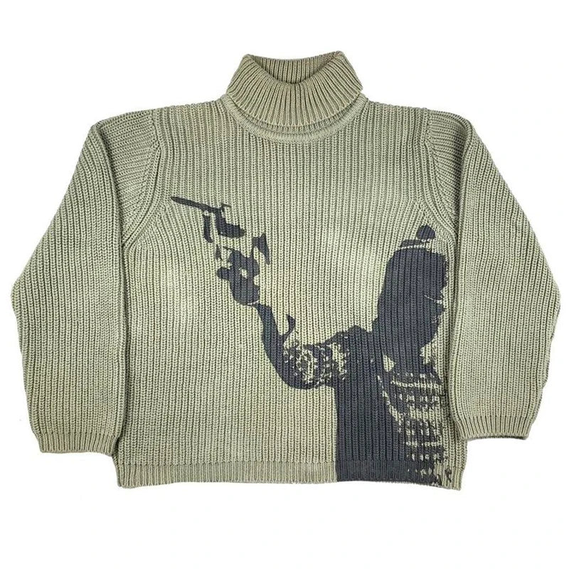 "Sharp Shooter" Knit Jersey