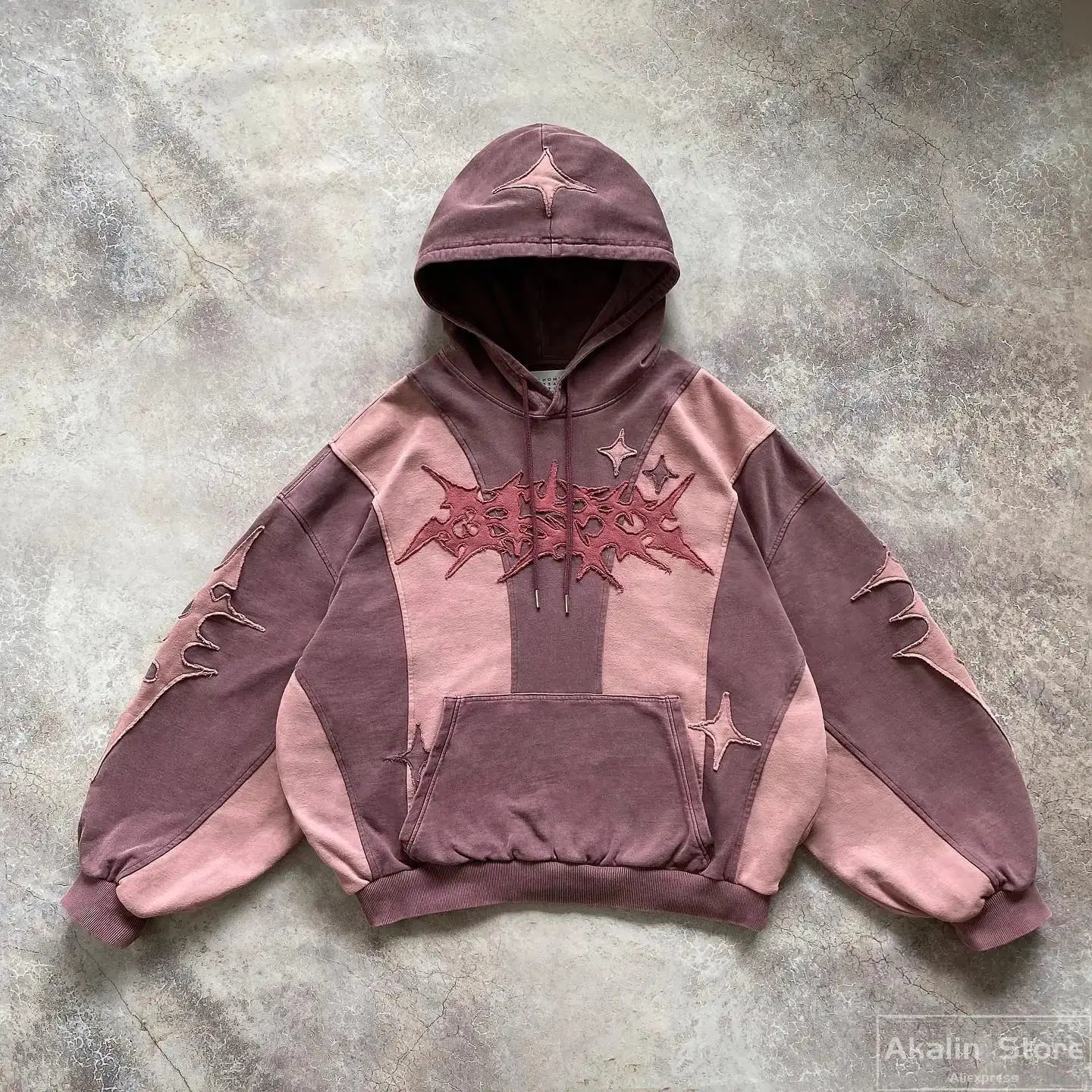 Y2K Patch Streetwear Hoodies