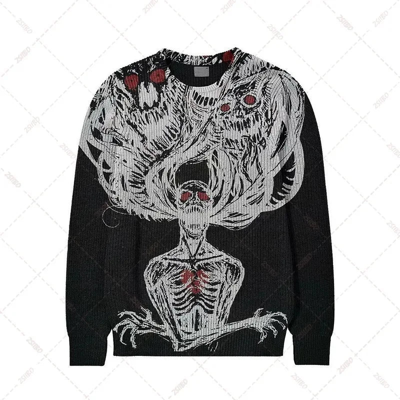 Retro Blast Knit Sweater