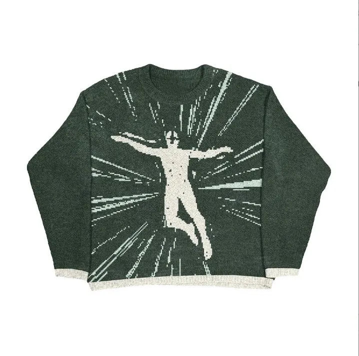 Retro Blast Knit Sweater