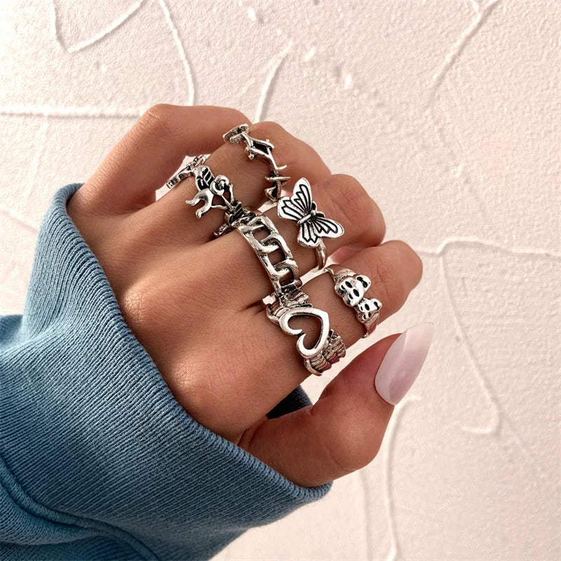 Gothic Ring Set