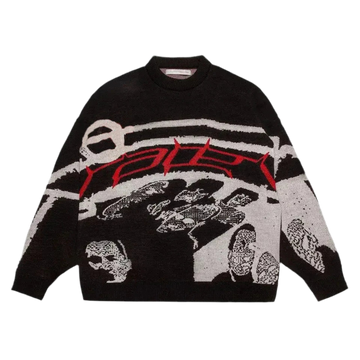 Racer Knit Oversized Jersey