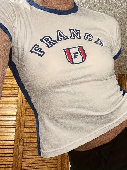 France Womens Baby Tees