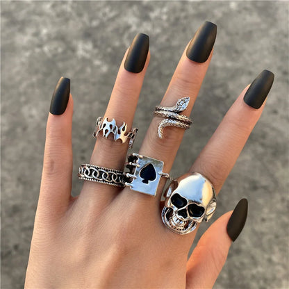 Gothic Ring Set