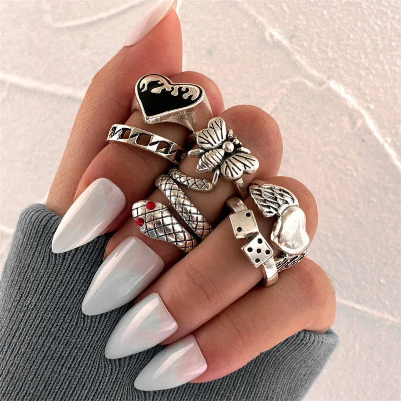 Gothic Ring Set