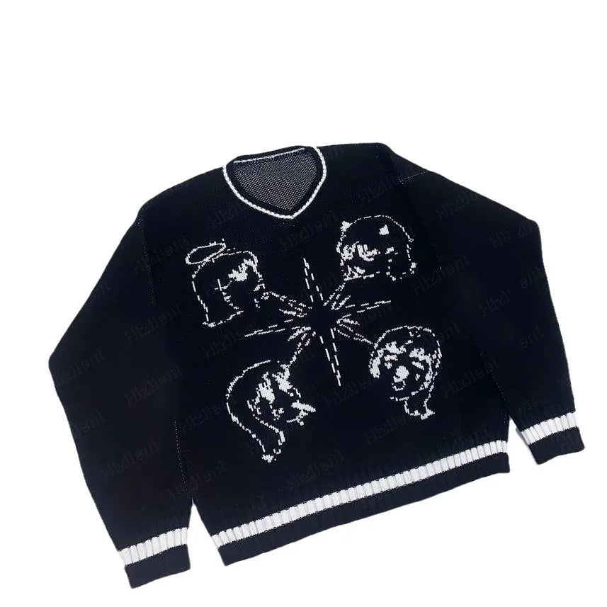 Retro Blast Knit Sweater