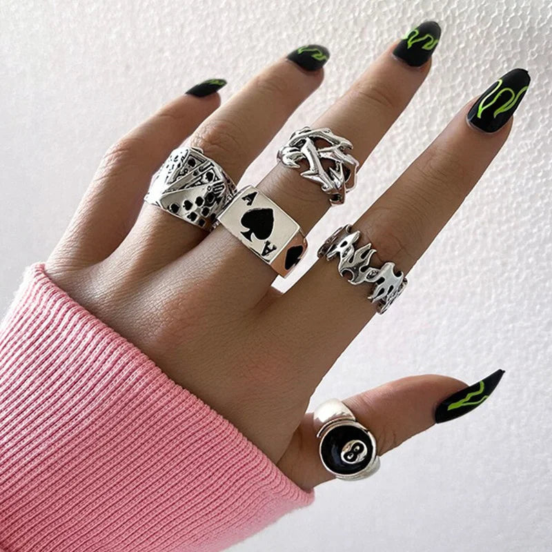 Gothic Ring Set