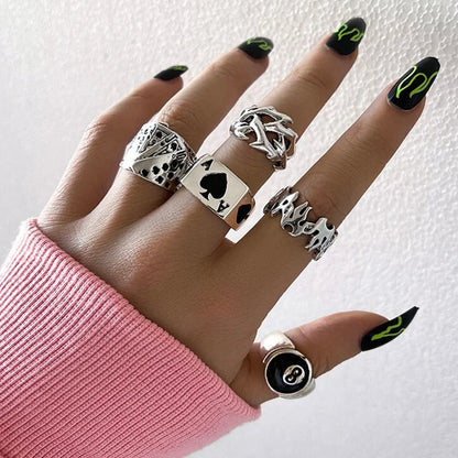 Gothic Ring Set