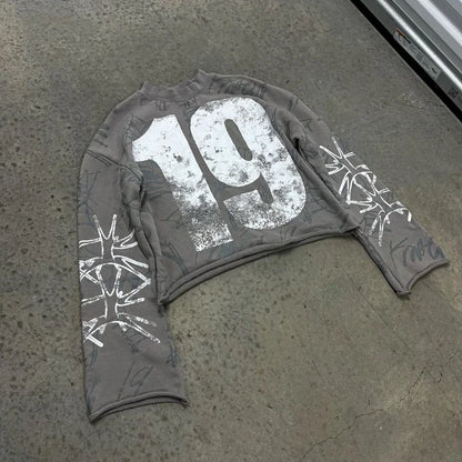 Gothic Grey out Long Sleeve