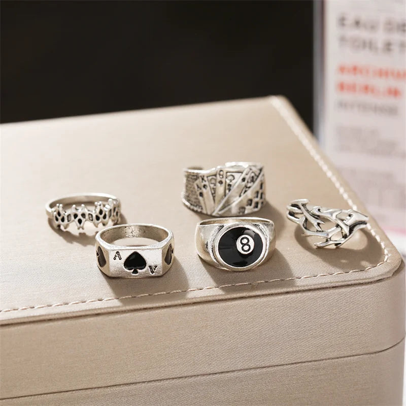 Gothic Ring Set