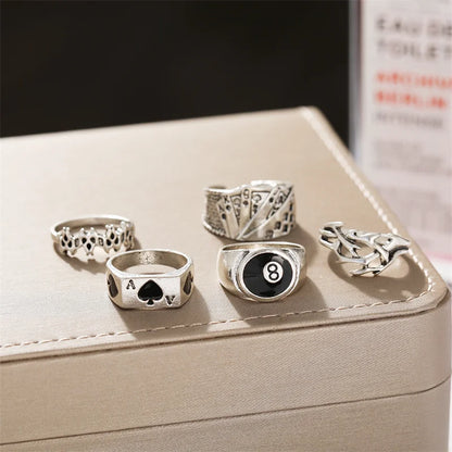 Gothic Ring Set