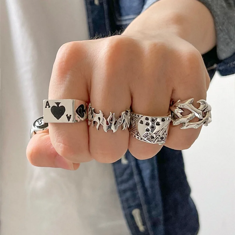 Gothic Ring Set