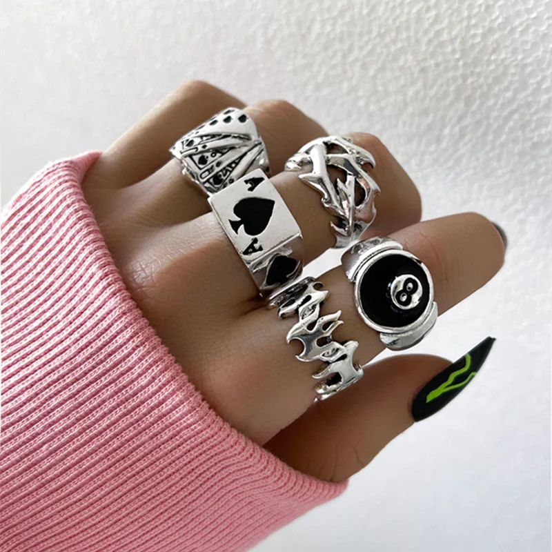 Gothic Ring Set
