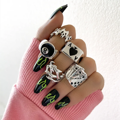 Gothic Ring Set