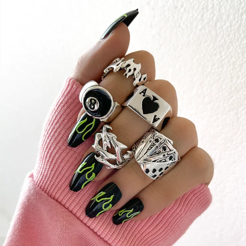 Gothic Ring Set