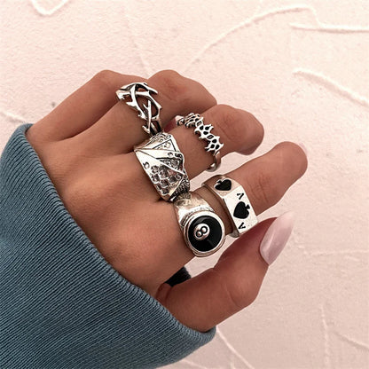 Gothic Ring Set