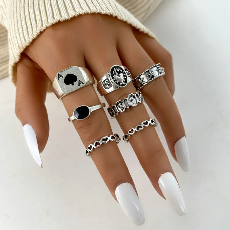 Gothic Ring Set