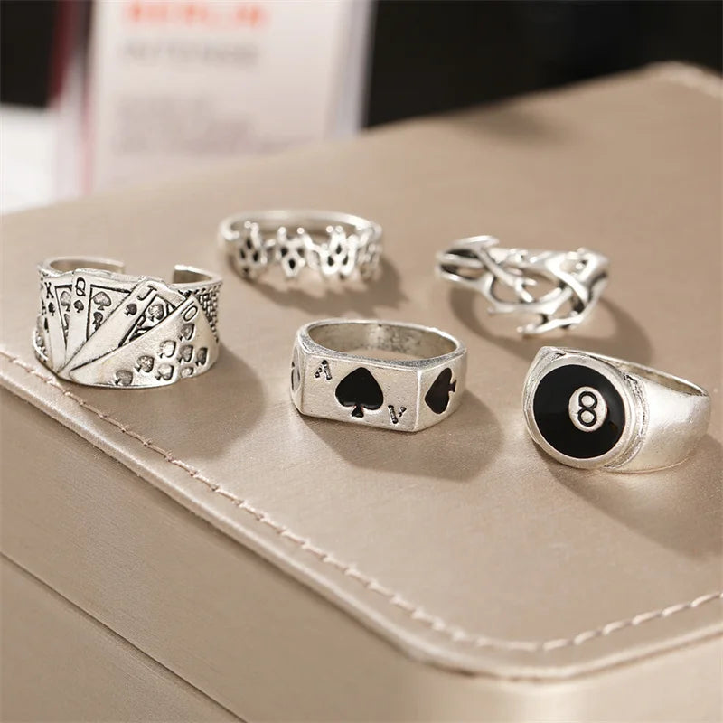 Gothic Ring Set