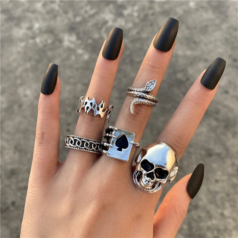 Gothic Ring Set